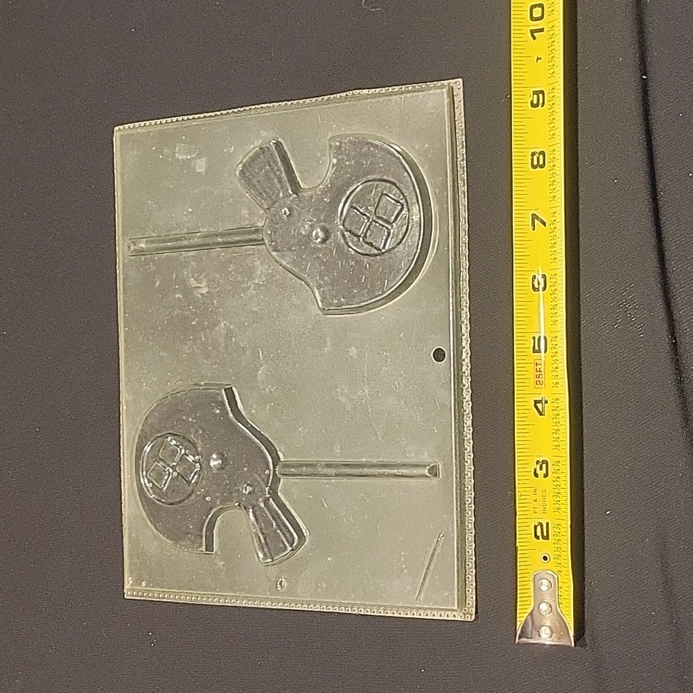 Easter Pittsburgh Steeler Plastic Candy Mold